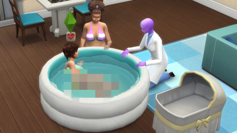 Mod: Partos en Casa (Actualización del Mod de Partos Realistas) para Los Sims 4