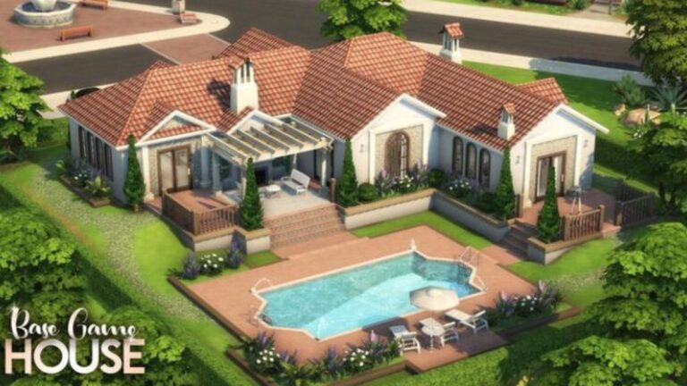 Solar: casa mediterránea por MrOlkan para Los Sims 4