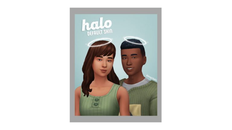 CC: “Halo Default Skin” en Los Sims 4 por Magicbats