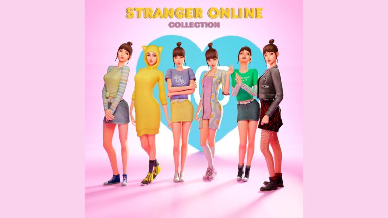 CC: Stranger online colección de ropa en Los Sims 4