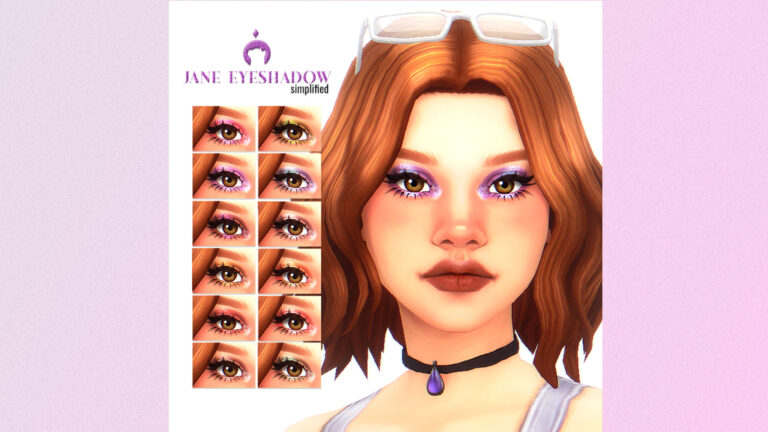 CC: Fantástica sombra de ojos por Ikari Sims para Los Sims 4