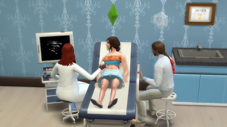 Mod: Actualización del mod de Partos Realistas (ultrasonido, más reacciones e interacciones)