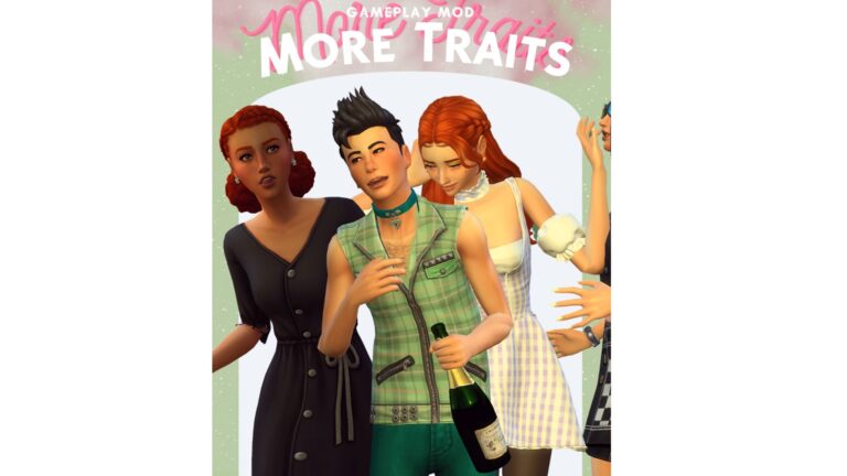 Mod: “more traits” por Maple Bell para Los Sims 4