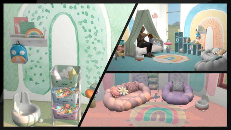 CC: Que el sueño de tus infantes sea el más tierno con este set para Los Sims 4