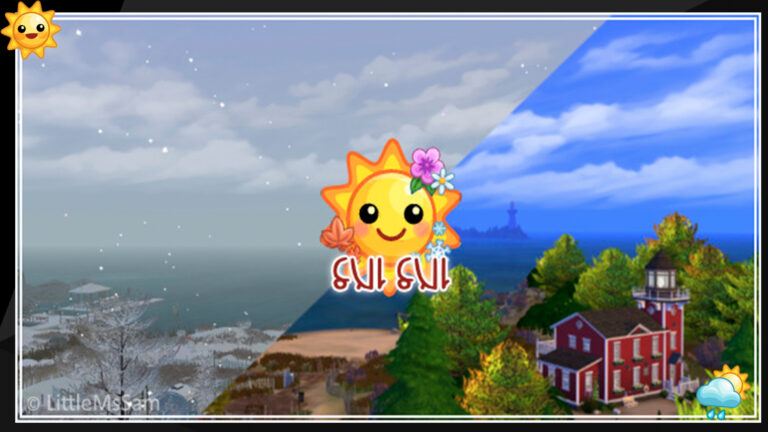 Mod: Consulta el clima de cualquier mundo Sim, con la app Clima Sul Sul en Los Sims 4