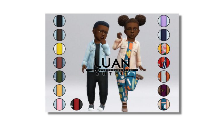 CC: “Luan Set” en Los Sims 4 por OnyxSims