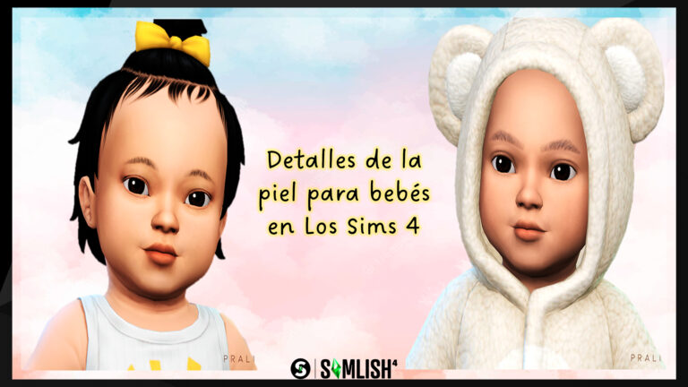 CC: Detalles de la piel para personalizar a tus bebés en Los Sims 4