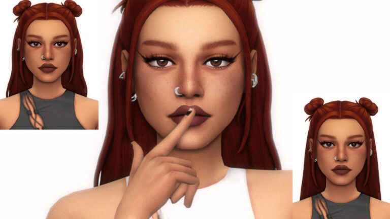 CC: Maravilloso peinado informal para mujer creado por Aretha para los Sims 4