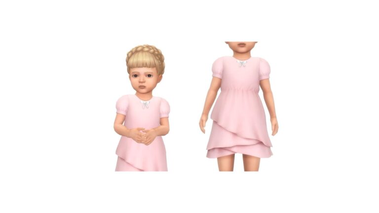 CC: “Veronika” en Los Sims 4 por Powluna