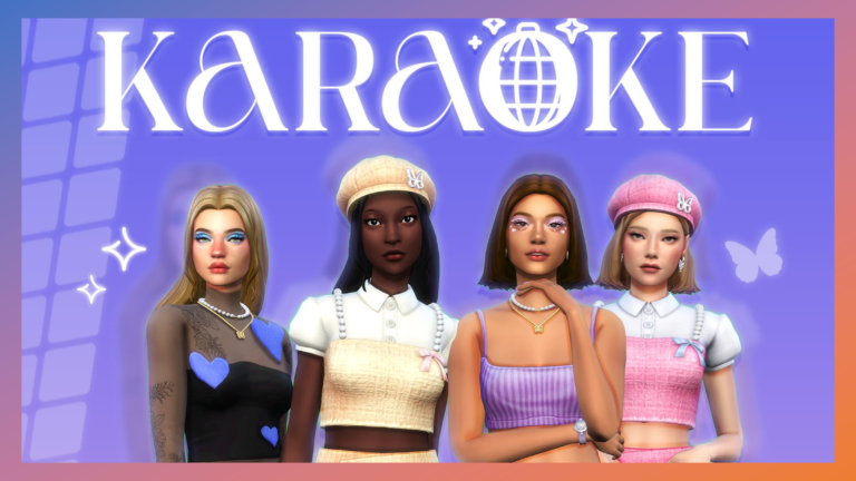 CC: Lleva a tus Sims al karaoke con el mejor estilo de la mano de Joliebean & Imvikai