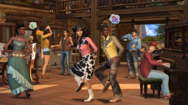 Prepárate para montar con Los Sims 4 Rancho de Caballos Pack de Expansión