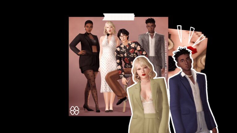 CC: “Canela Set” en Los Sims 4 por Serenity