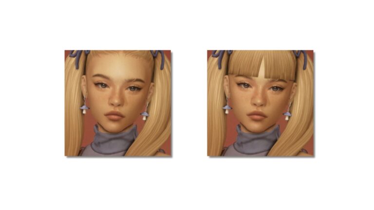 CC: “Ocean Pigtails” en Los Sims 4 por Dogsill