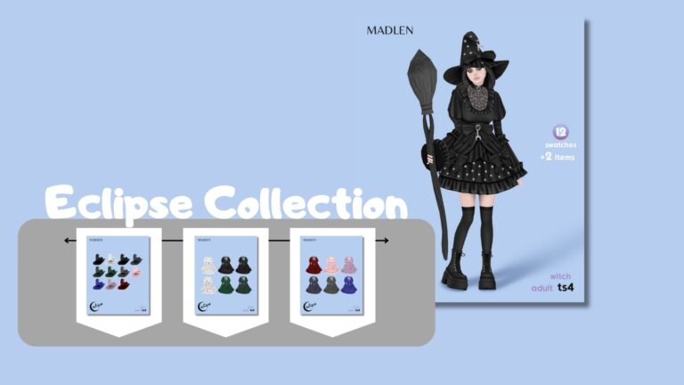 CC: “Eclipse Collection” en Los Sims 4 por Madlen