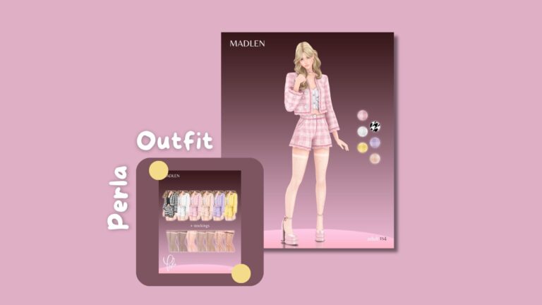 CC: “Perla Outfit” en Los Sims 4 por Madlen