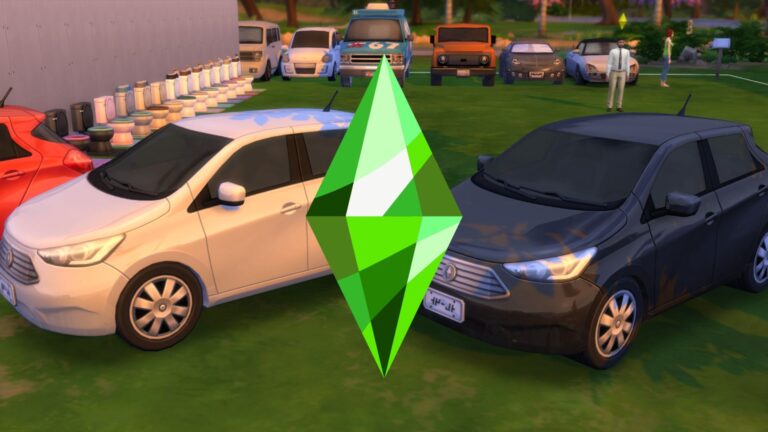 ¿Autos en Los Sims 4? Este creador de CC lo quiere hacer posible