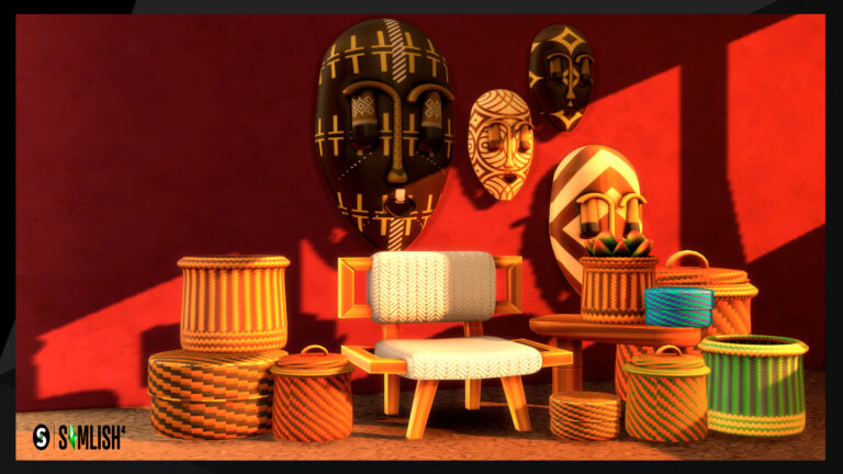 CC: Decora las casas de tus Sims con este set creado por RusticSims