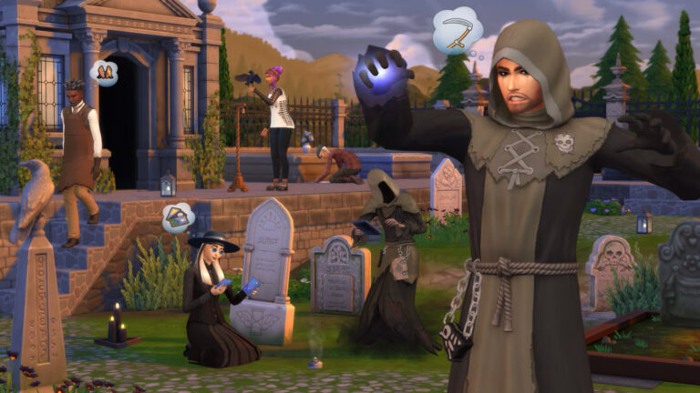 Blog Oficial: Viaja a lo desconocido con The Sims 4 Life & Death Expansion Pack