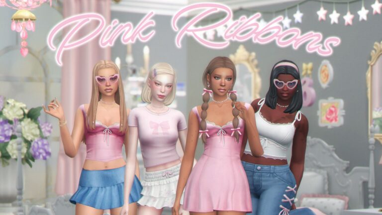 ¡La Encantadora Pink Ribbons Collection de Arethabee y Joliebean!