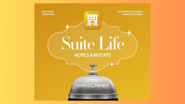 Mods Sims 4: ¡Gestiona hoteles y resorts con el mod Suite Life para Los Sims 4!