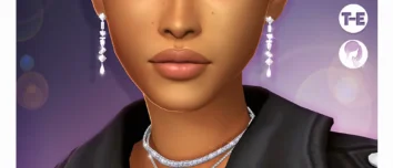 sims 4 cc Diva Hair cabello corto con ondas tipo finger waves