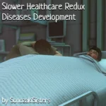 mods sims 4 Slower Healthcare Redux Diseases Development vista general del mod