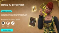 Vista de recompensas exclusivas con pack dentro del evento Legados perdidos en Los Sims 4
