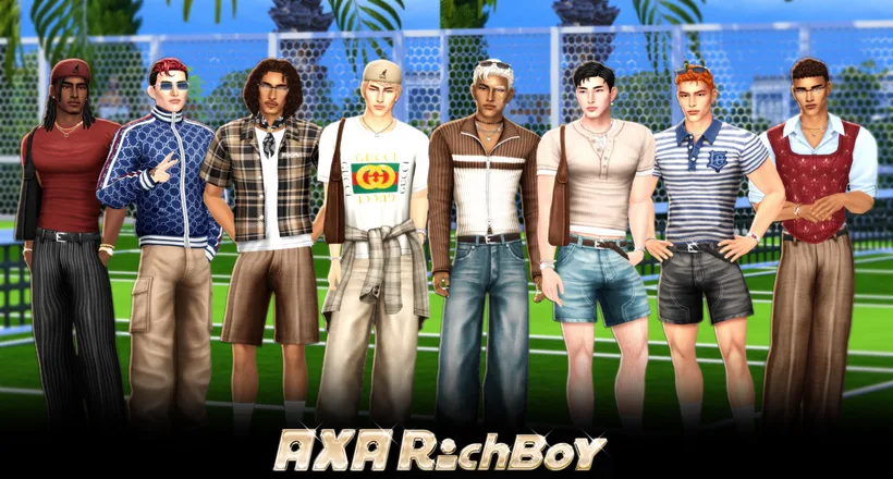 ropa CC para Los Sims 4 — AxA Richboy | Public on August 20th, 2026 de aharris00britney para Los Sims 4 | Simlish4, imagen 2