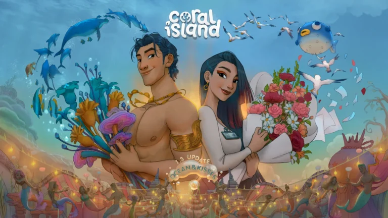 Coral Island 1.3 llega con merfolk, romances y sistema de guardado mejorado | Simlish4