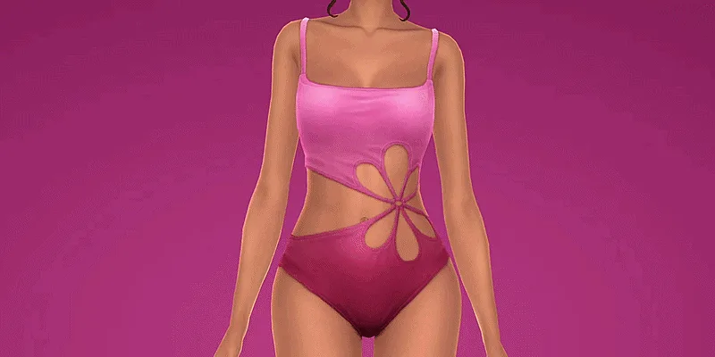 Sims 4 CC — Dahlia Swimsuit de Trillyke para Los Sims 4 | Simlish4 — imagen 2