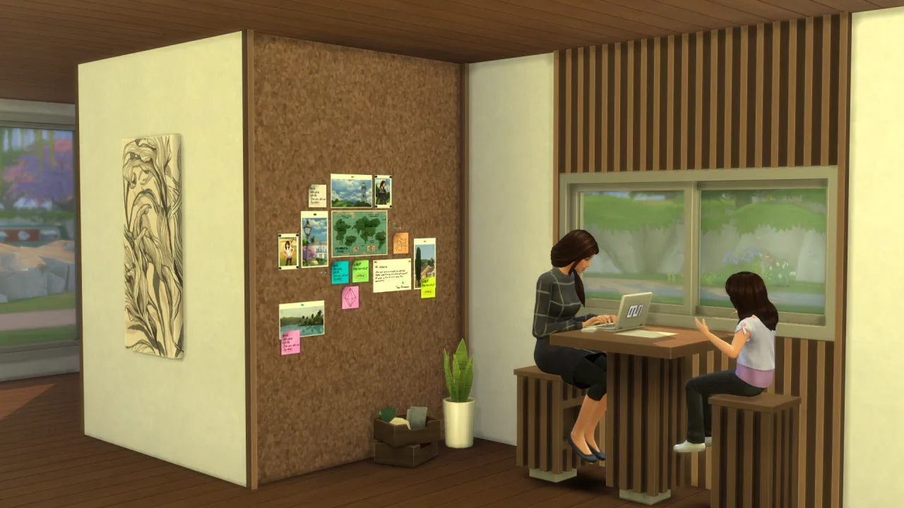 Sims 4 CC — Home Office Set - Part 2 de illogicalsims para Los Sims 4 | Simlish4 — imagen 3