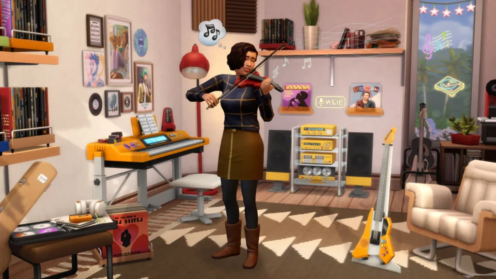 Los Sims 4 Cápsula Reciclada Coach, La colección Cápsula de Coach y Sala de Música - Kit traen diseños nuevos esta temporada | Simlish4, imagen 3