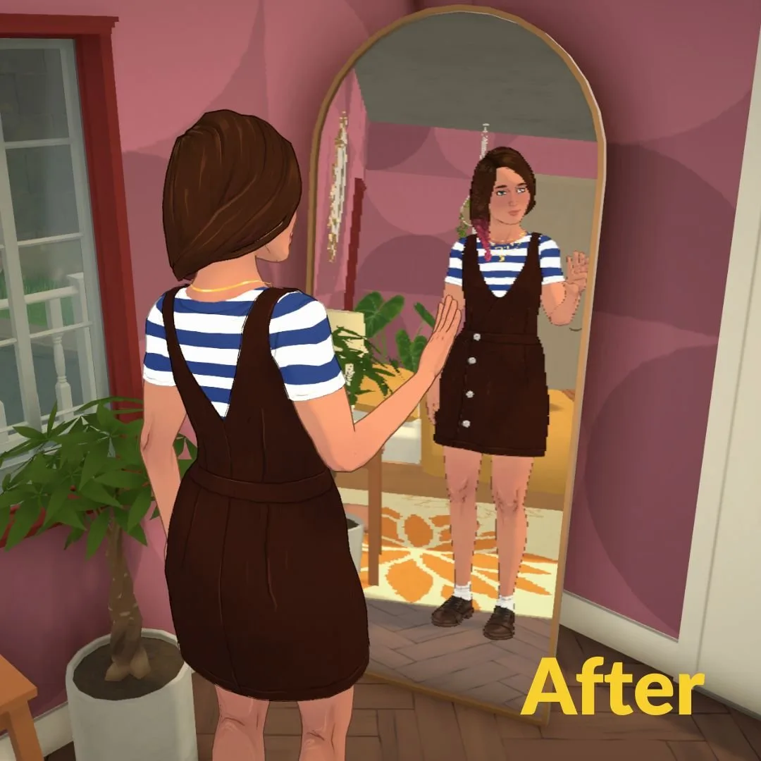Paralives espejos — Mirrors - Before and After 🪞 | Simlish4 — imagen 2
