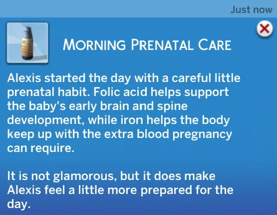 🚨NEW MOD ALERT🚨 BOTW: Prenatal Vitamins (Sims 4 Mod) de SIXAM CC para Los Sims 4 | Simlish4 — imagen 7