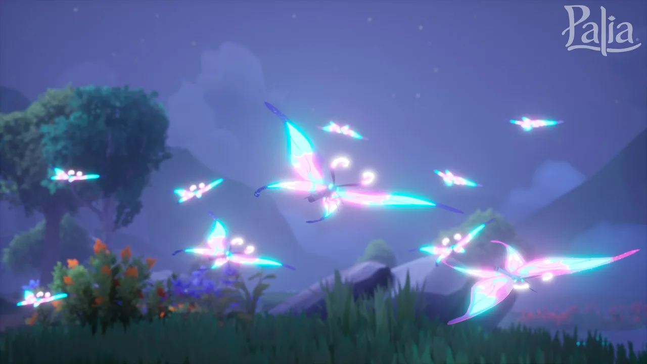 Palia migración Shimmerflies — Patch Notes 0.205 –  Sunkissed Summer: Beauty and the Beach | Simlish4, imagen 2