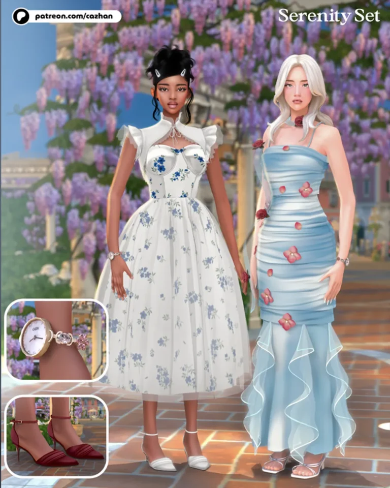 Sims 4 CC, [serenity] | Simlish4