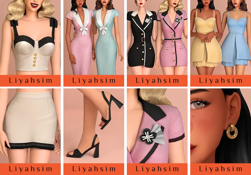 CC Maxis Match para Los Sims 4 — Post by @liyahsim · 11 images de Tumblr para Los Sims 4 | Simlish4, imagen 2