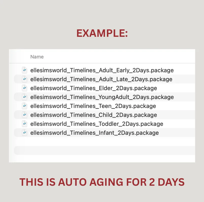 Sims 4 Mod — PREVIEW: Timelines (2.0) de ellesimsworld para Los Sims 4 | Simlish4 — imagen 14