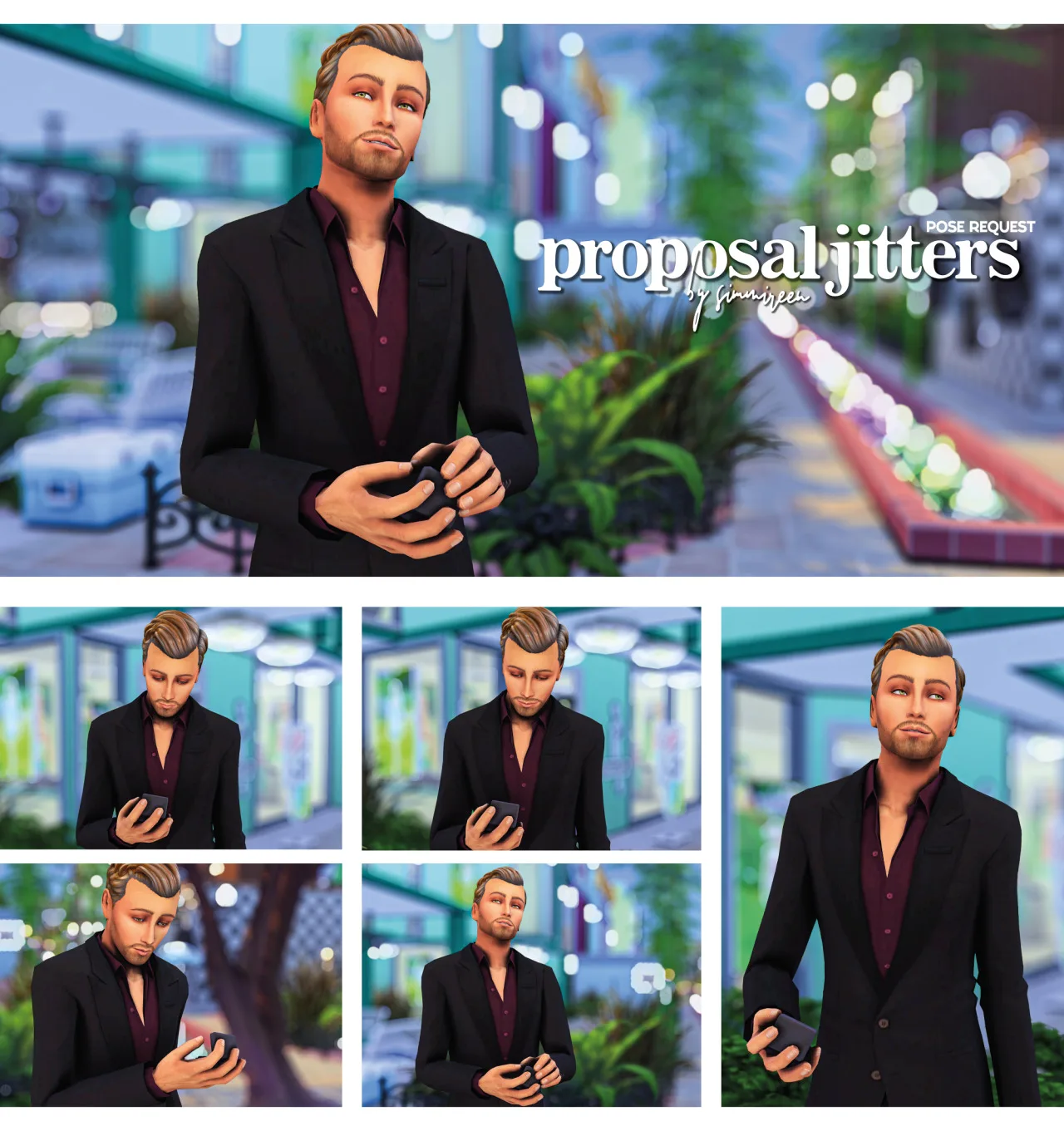Sims 4 CC — Proposal jitters de simmireen para Los Sims 4 | Simlish4