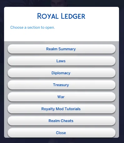 Sims 4 Mod — Royalty Mod is getting a facelift! de llazyneiph para Los Sims 4 | Simlish4 — imagen 2