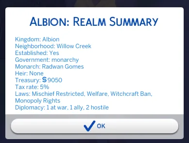 Sims 4 Mod — Royalty Mod is getting a facelift! de llazyneiph para Los Sims 4 | Simlish4 — imagen 4