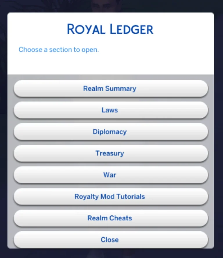 Sims 4 Mod, Royalty Mod is getting a facelift! de llazyneiph para Los Sims 4 | Simlish4