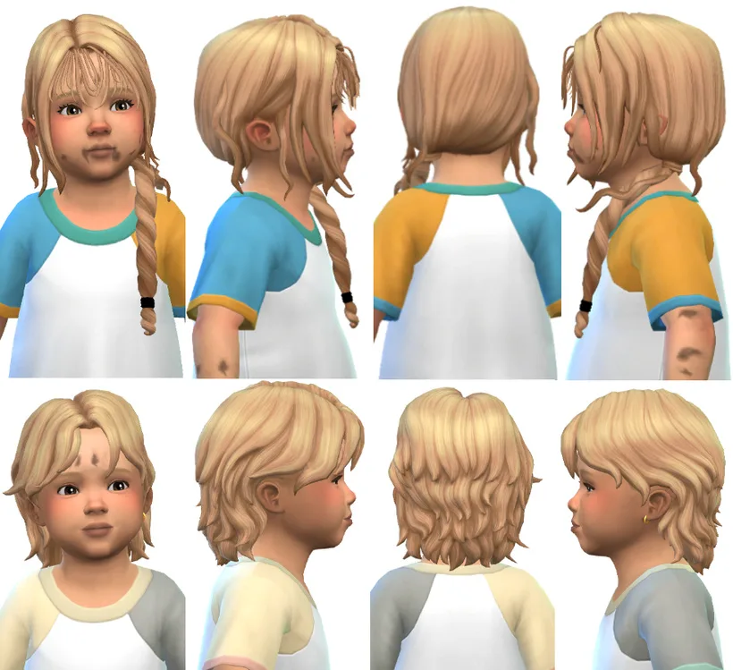 Sims 4 CC — Sibling Set 🪣 de RavenSim para Los Sims 4 | Simlish4 — imagen 2