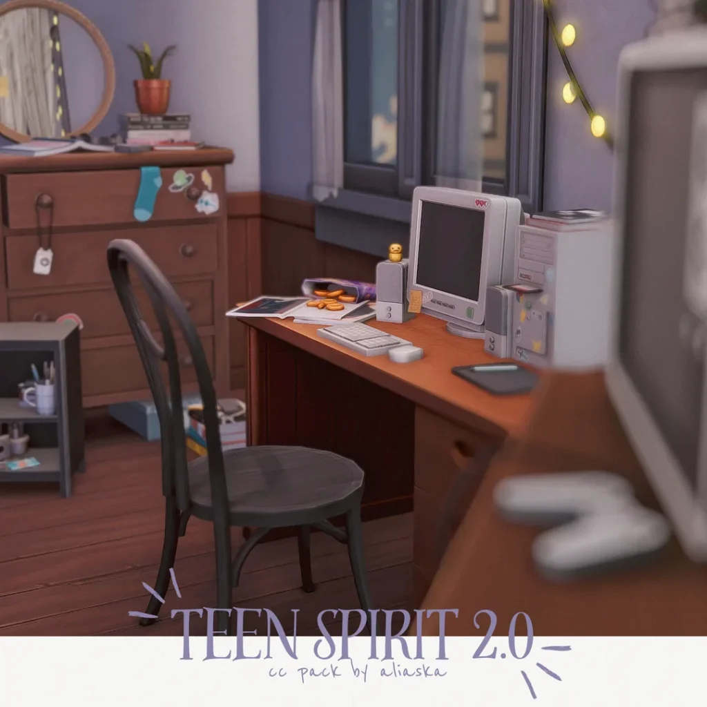 Sims 4 CC — Teen Spirit 2.0 de aliaska para Los Sims 4 | Simlish4
