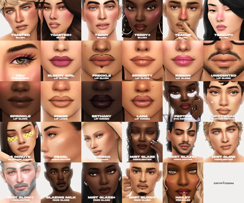 CC para Los Sims 4 — THE RHODE COLLECTION // ANNOUNCEMENT de crypticsim para Los Sims 4 | Simlish4, imagen 2