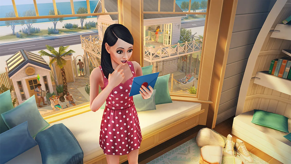 The Sims FreePlay Seaside Stay — The Sims FreePlay (@TheSimsFreePlay) on X | Simlish4