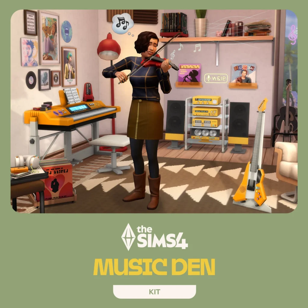 Los Sims 4 Music Den Kit, Los Sims (@TheSims) on X | Simlish4