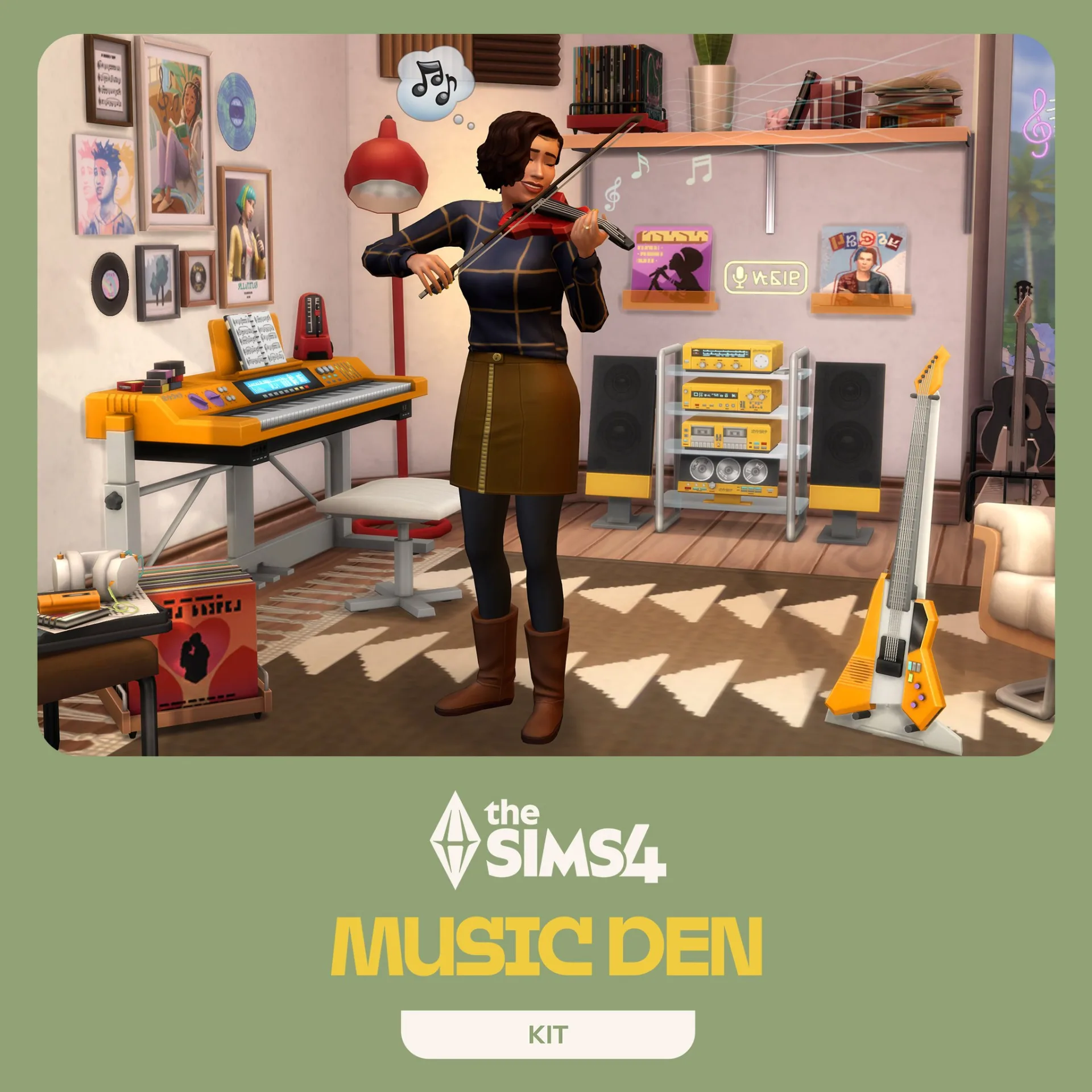 Los Sims 4 Music Den Kit, Los Sims (@TheSims) on X | Simlish4