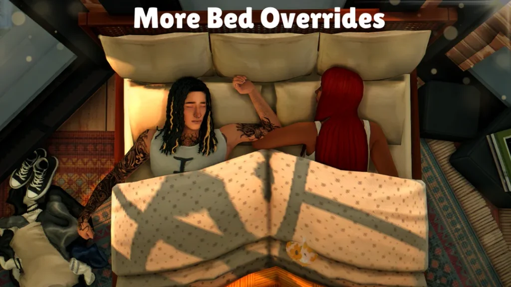 Sims 4 CC, Under The Covers💤 de Tinycoffeecups para Los Sims 4 | Simlish4