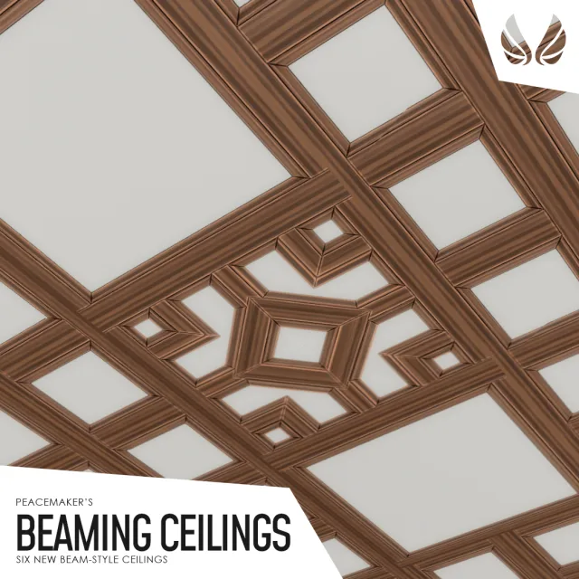 Beaming Ceilings - 6 new Beam-Style Ceilings I wanted a small project to give myself a rest, so I saw that there was a lack of ceiling options since the update. I really wanted to de peacemaker-ic para Los Sims 4
